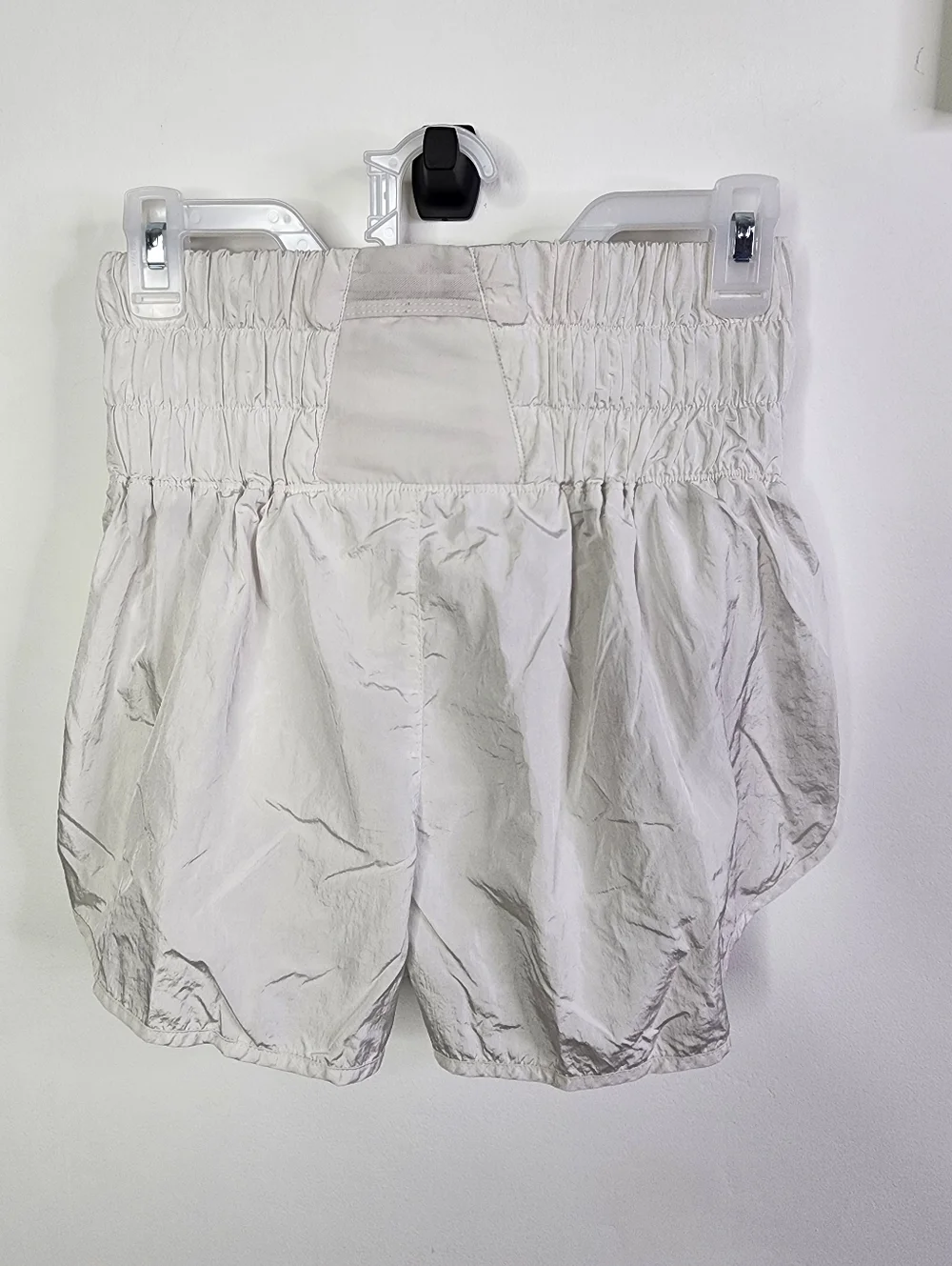 Free People FP Movement Shorts Medium White The Way Home High Rise Pull On - Picture 4 of 8